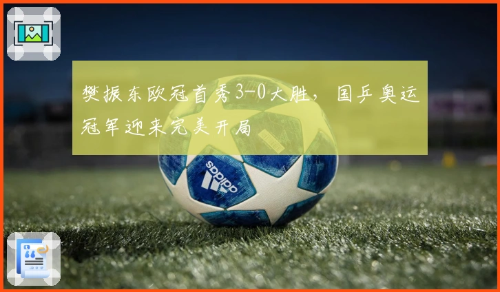 樊振东欧冠首秀3-0大胜，国乒奥运冠军迎来完美开局